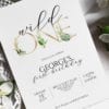 wild one birthday invitation
