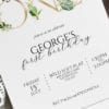 wild one birthday invitation