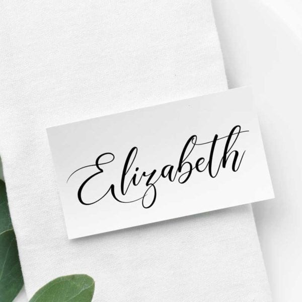 Annabelle Name Place Card