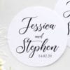 Custom Wording Wedding Stickers