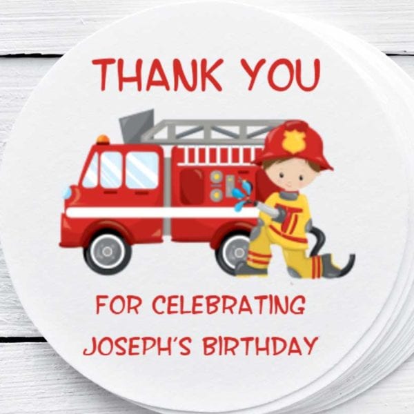 fireman stickers