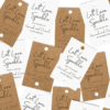 personalised sparkler tags