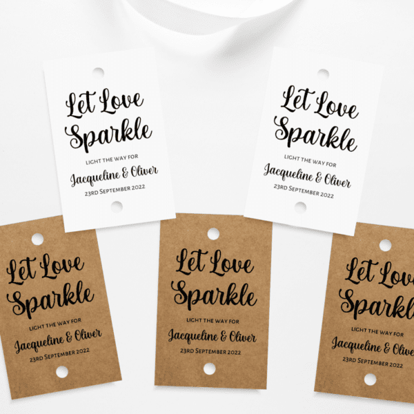 Tags for Sparklers