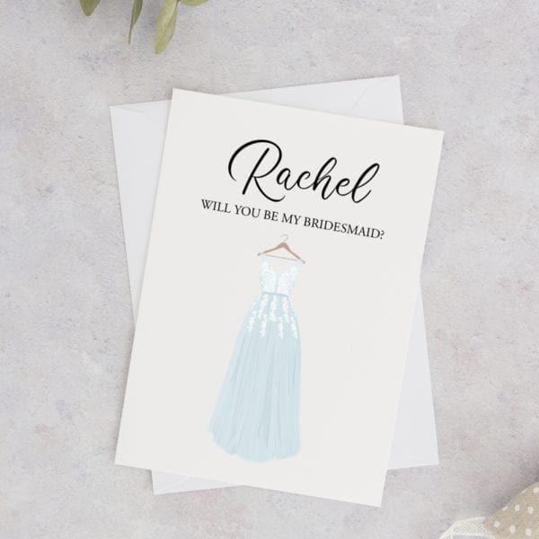 Will you be my maid of honour Proposal Card