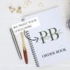branded order book personalised order book smal busienss branded stationery