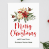 Christmas Cards With Your Business Name Personalised Business Christmas Cards A5 Personalised Garland Business Christmas Card
