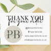 Thank you for your order business cards