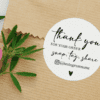 Snap Tag Share Stickers for Small Businesses business stationery instagram snap and share stickers paper ballards