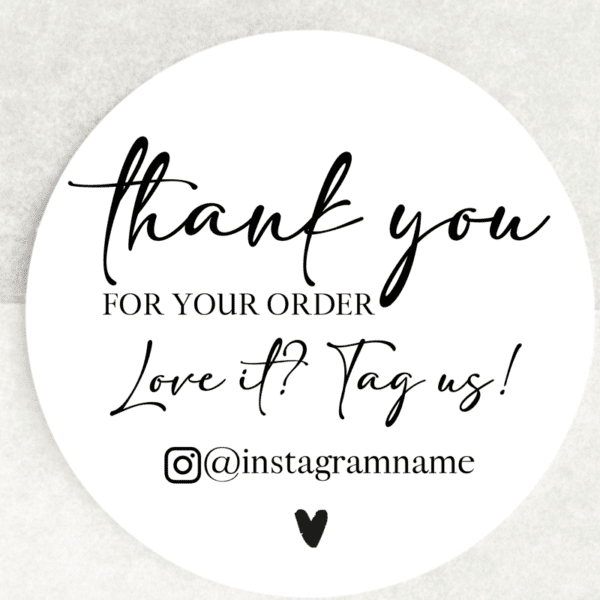 Love it, Tag us Stickers