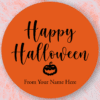 Happy Halloween Favour Stickers