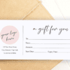 Gift Vouchers for Small Businesses.