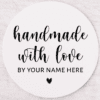 Handmade With Love Stickers