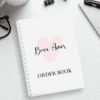 Personalised Business Name Order Book - A5