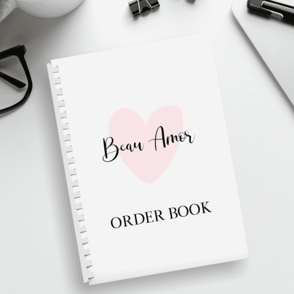 Personalised Business Name Order Book - A5