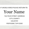 Return Address Labels