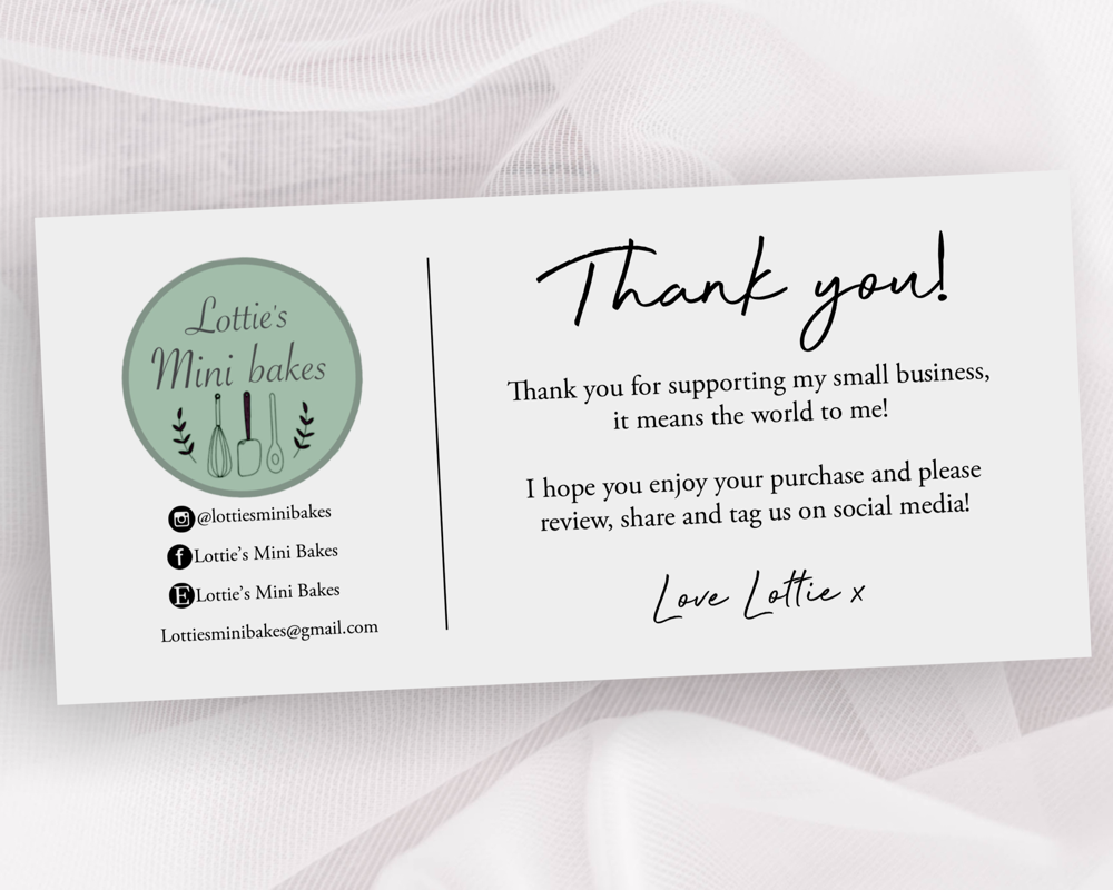 thank you cards