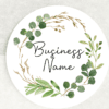Foliage Business Name Stickers
