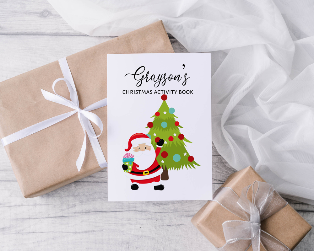 Festive Activity Books Personalised With Your Child's Name - Image 6