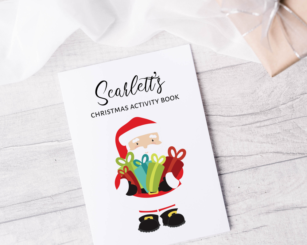 Grotto Gifts - Children's Personalised Christmas Activity Books - Image 6