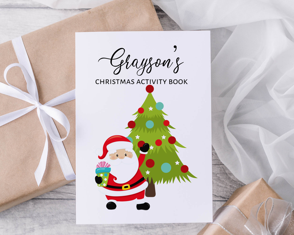 Festive Activity Books Personalised With Your Child's Name - Image 5