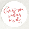 Christmas Goodies Inside Stickers