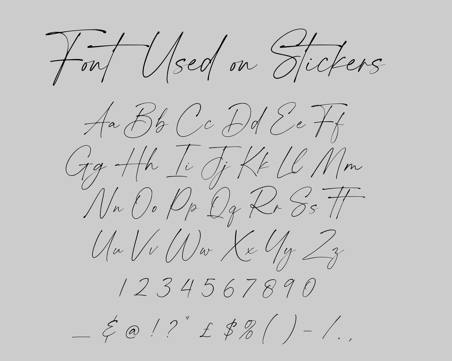 Business Name Stickers - 37mm - Image 2