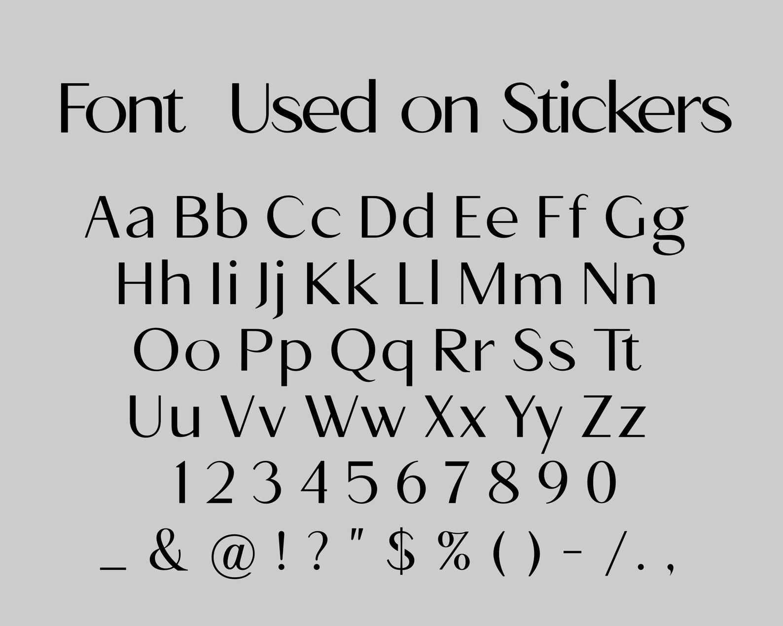 Custom Business Name Stickers - 37mm - Image 2